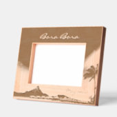Cadres Gravés Bora Bora 7" x 5" (Gauche)