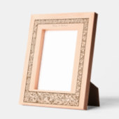 Cadres Gravés Bordure de vigne de feuillage floral (Gauche)