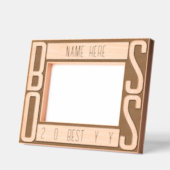 Cadres Gravés Boss personnalisé moderne (Gauche)