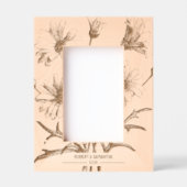 Cadres Gravés Bouquet de marais floraux (Recto)