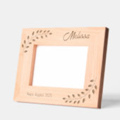 Cadres Gravés Branche de couronne de coin 7x5 (Gauche)