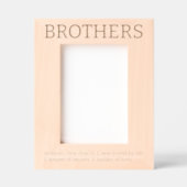 Cadres Gravés Brothers Dictionary Définition amusant (Recto)