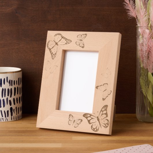 Cadres Gravés Butterflies (Gauche)