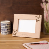 Cadres Gravés Butterflies Personalized (Gauche)