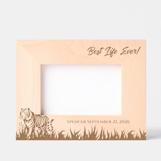 Cadres Gravés Cadeau de baptême JW - Personnalisé ! (Recto)