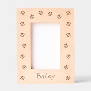 Cadres Gravés Cadeau personnalisé avec le nom de chat/chien et e