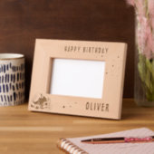 Cadres Gravés Casque de balle de football heureux anniversaire p (Gauche)