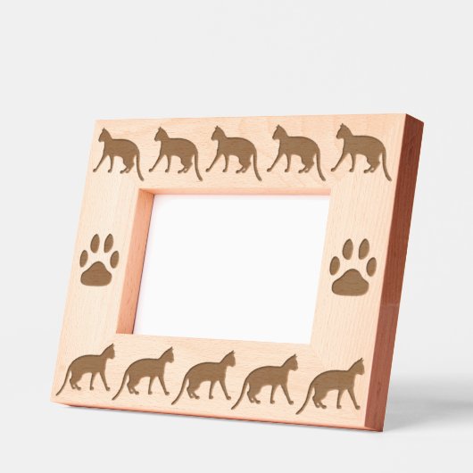 Cadres Gravés Cat (Gauche)