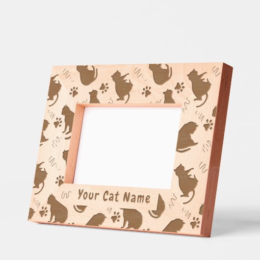 Cadres Gravés Cat (Gauche)