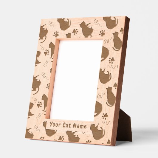 Cadres Gravés Cat (Gauche)