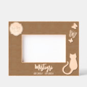 Cadres Gravés Cat Love Memorial (Recto)