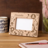 Cadres Gravés Cercles et lettres (Gauche)