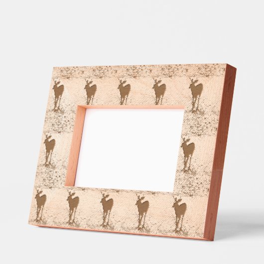 Cadres Gravés Cerf (Gauche)