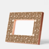 Cadres Gravés Chat de Noël en bois (Gauche)