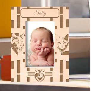 Cadres Gravés chats