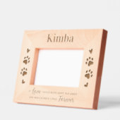 Cadres Gravés Chien Chat animal de compagnie Memorial Sympathie (Gauche)