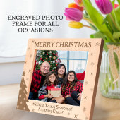 Cadres Gravés Christmas Festive Season Personalized Gifts Laser