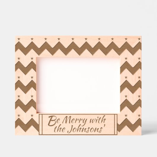 Cadres Gravés Christmas Trees (Recto)