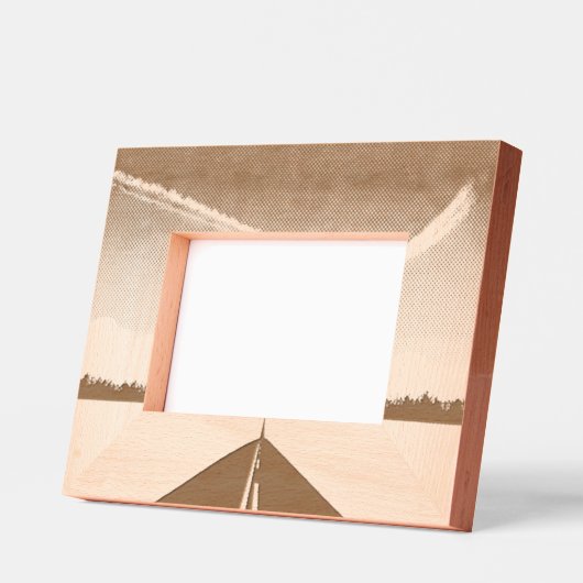 Cadres Gravés ciel bleu avions (Gauche)