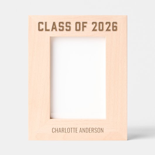 Cadres Gravés Class of 2026 Graduation (Recto)