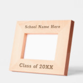 Cadres Gravés Classe 20XX Groupe scolaire Photographie Script ru (Gauche)