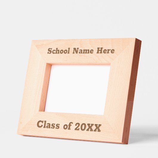 Cadres Gravés Classe 20XX Groupe scolaire Photographie Script ru (Gauche)