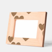 Cadres Gravés Coeur élégant minimaliste moderne (Gauche)