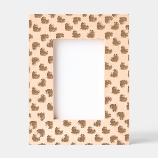 Cadres Gravés Coeurs (Recto)