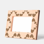 Cadres Gravés Coeurs Élégants Motif Garland (Gauche)