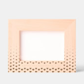 Cadres Gravés Coeurs en cascade Nouveau bébé Valentine (Recto)