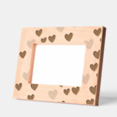 Cadres Gravés Coeurs flottants (Gauche)