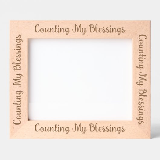 CADRES GRAVÉS "COMPTER MES BÉNÉFICES" (Recto)