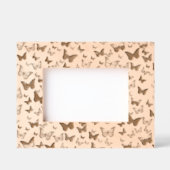 Cadres Gravés Conception de papillons (Recto)