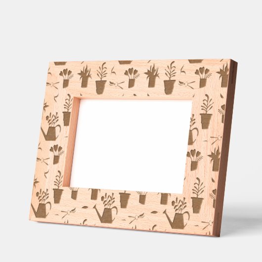 Cadres Gravés Conception du jardin (Gauche)