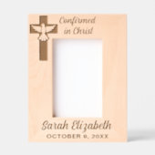 Cadres Gravés Confirmé dans le Christ Confirmation Nom personnal (Recto)