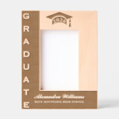 Cadres Gravés Contemporary Two-Tone Graduation (Recto)