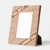 Cadres Gravés Cool moderne géométrique Abstrait Le meilleur bonu (Gauche)