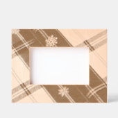 Cadres Gravés Cozy Checked Picture Frame (Recto)