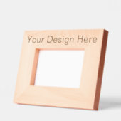 Personnalisé 10,16 cm x 15,24 cm Paysage, Style de cadre : natural (Gauche)