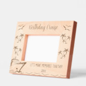 Cadres Gravés Croisière d'anniversaire Faisons des souvenirs ens (Gauche)