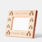 Cadres Gravés Cume Noël Gingerbread Couple Custom (Gauche)