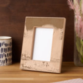 Cadres Gravés Custom 4" x 6" Portrait Frame, FrameStyle: natural (Gauche)