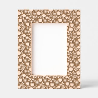 Cadres Gravés Cute floral pattern background
