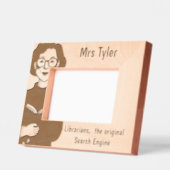 Cadres Gravés Cute Librarian (Gauche)