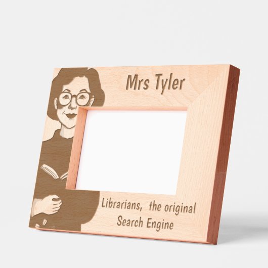 Cadres Gravés Cute Librarian (Gauche)
