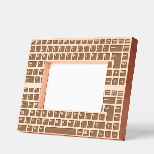 Cadres gravés de conception de claviers d'ordinate (Gauche)