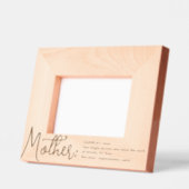 Cadres Gravés Définition Moderne De La Photo Mère (Gauche)