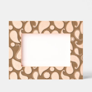 Cadres Gravés Dessin imprimé paisley floral complexe