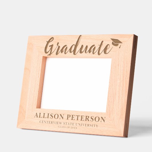 Cadres Gravés Diplôme (Gauche)