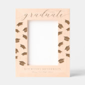 Cadres Gravés Diplômé Casquette de 2025 (Recto)